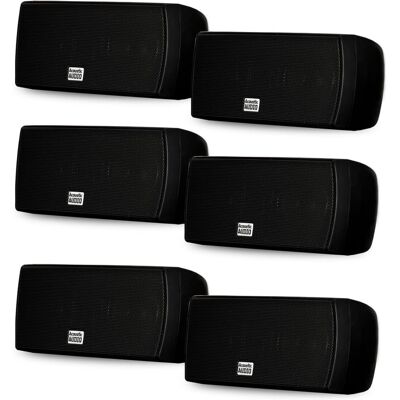 Acoustic Audio by Goldwood - AA32CB Mountable Indoor Speakers Bookshelf 3 Pair Pack AA32CB-3PR - Black Acoustic Audio by Goldwood - AA32CB Mountable Indoor Speakers Bookshelf 3 Pair Pack AA32CB-3PR - Black