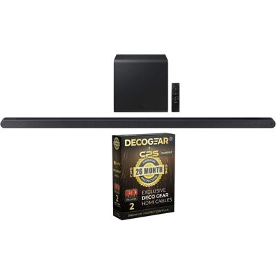 Samsung - Ultra-slim 3.1.2 channel Soundbar 2024 with 26 Months Protection Pack Bundle Samsung - Ultra-slim 3.1.2 channel Soundbar 2024 with 26 Months Protection Pack Bundle