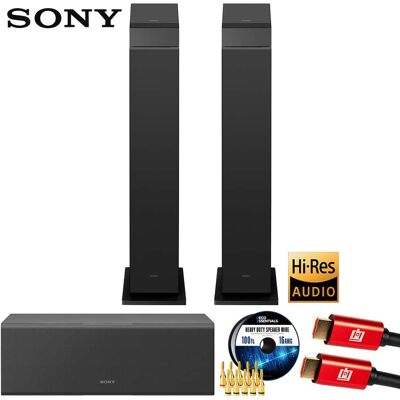 Sony - SS-CS3M2 Hi-res Floorstanding Speaker (Pair) w/ Center Channel Speaker Bundle Sony - SS-CS3M2 Hi-res Floorstanding Speaker (Pair) w/ Center Channel Speaker Bundle