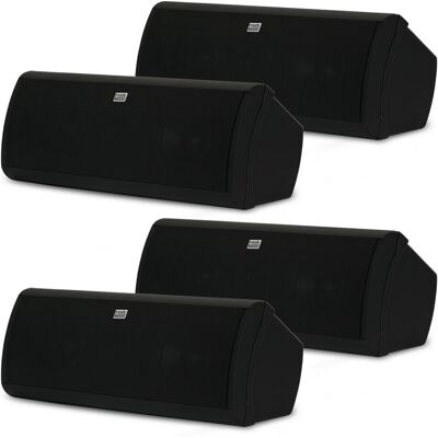 Acoustic Audio by Goldwood - AA40CB Indoor 3 Way Speakers Bookshelf 2 Pair Pack AA40CB-2PR - Black Acoustic Audio by Goldwood - AA40CB Indoor 3 Way Speakers Bookshelf 2 Pair Pack AA40CB-2PR - Black