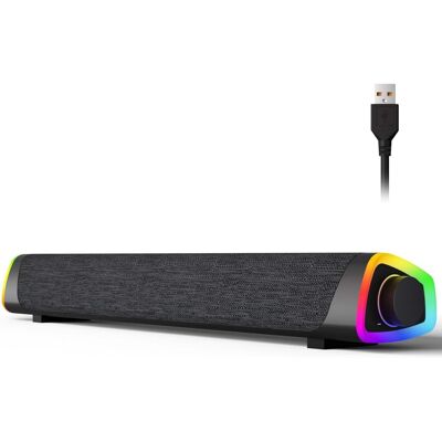 Dazzed Corner - Gray Bluetooth Computer Speakers - Black Dazzed Corner - Gray Bluetooth Computer Speakers - Black
