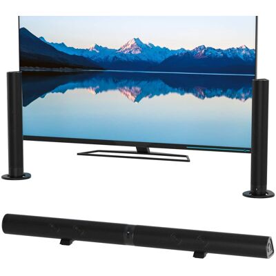 Topteng - BS-56 2.0ch Detachable Bluetooth 5.3 Soundbar with Wireless Subwoofer Portable Home Theater for TV/PC - Black Topteng - BS-56 2.0ch Detachable Bluetooth 5.3 Soundbar with Wireless Subwoofer Portable Home Theater for TV/PC - Black