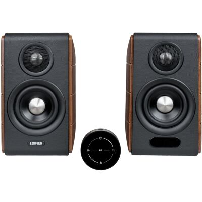 Edifier - S880DBMKII Audiophile Hi-Fi/Hi Res Active Bookshelf 2.0 Speakers, Computer Speakers (Pair) - Walnut Edifier - S880DBMKII Audiophile Hi-Fi/Hi Res Active Bookshelf 2.0 Speakers, Computer Speakers (Pair) - Walnut