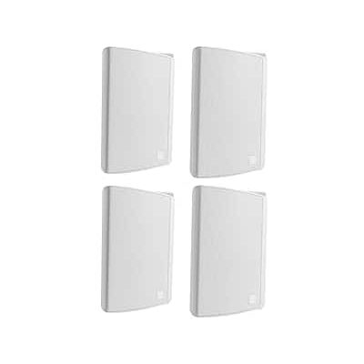 Definitive Technology - Dymension AW-450 Outdoor Speaker Bundle 2 Pairs,IP66 Surface-Mount with 4.5" Woofer - White Definitive Technology - Dymension AW-450 Outdoor Speaker Bundle 2 Pairs,IP66 Surface-Mount with 4.5" Woofer - White