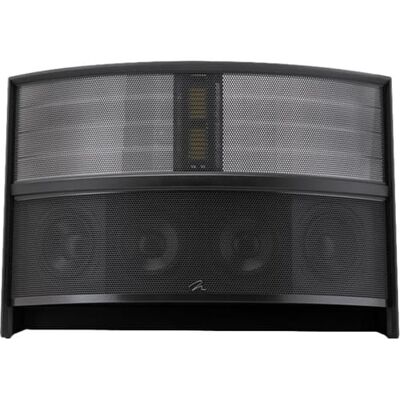 MartinLogan - Illusion 3-Way Floor Center-Channel Speaker - Gloss Black MartinLogan - Illusion 3-Way Floor Center-Channel Speaker - Gloss Black