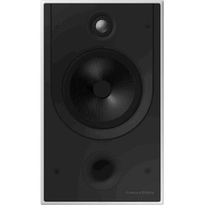 Bowers & Wilkins - CI800 Series In Wall Speaker with 7" midbass and 1" Diamond Dome Tweeter (Single Speaker) - Black Bowers & Wilkins - CI800 Series In Wall Speaker with 7" midbass and 1" Diamond Dome Tweeter (Single Speaker) - Black