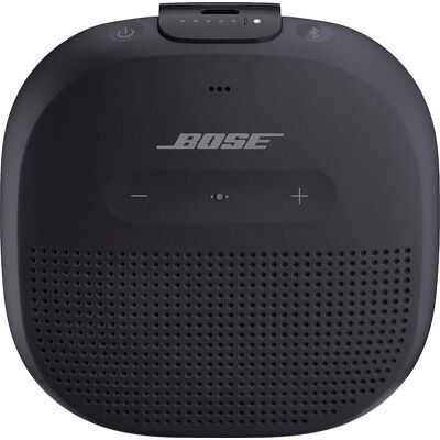 Bose - SoundLink Micro Portable Bluetooth Speaker with Waterproof Design - Black Bose - SoundLink Micro Portable Bluetooth Speaker with Waterproof Design - Black