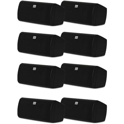 Acoustic Audio by Goldwood - AA35CB Indoor 3 Way Speakers Bookshelf 4 Pair Pack AA35CB-4PR - Black Acoustic Audio by Goldwood - AA35CB Indoor 3 Way Speakers Bookshelf 4 Pair Pack AA35CB-4PR - Black