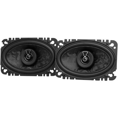 JBL - STAGE3648F 4” x 6” 2-Way Coaxial Speaker No Grille - Black/Gray JBL - STAGE3648F 4” x 6” 2-Way Coaxial Speaker No Grille - Black/Gray