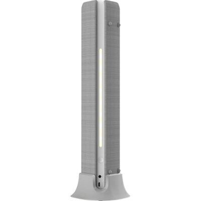 ION Audio - Meeting Mate Rechargeable Portable Bluetooth-Enabled Speaker with Built-In Microphone - Gray ION Audio - Meeting Mate Rechargeable Portable Bluetooth-Enabled Speaker with Built-In Microphone - Gray