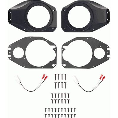 Metra - Soundbar Speaker Kit for Select Jeep Vehicles - Black Metra - Soundbar Speaker Kit for Select Jeep Vehicles - Black