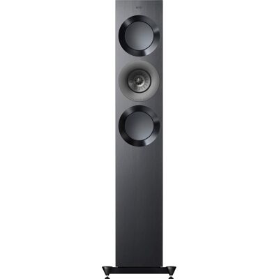 KEF - Reference Three Meta Floorstanding Speaker (Each) - Black Grey KEF - Reference Three Meta Floorstanding Speaker (Each) - Black Grey