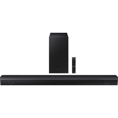 Samsung - HW-B650/ZA 3.1 Channel Soundbar with Wireless Subwoofer, Dolby 5.1 / DTS Virtual:X - Black Samsung - HW-B650/ZA 3.1 Channel Soundbar with Wireless Subwoofer, Dolby 5.1 / DTS Virtual:X - Black