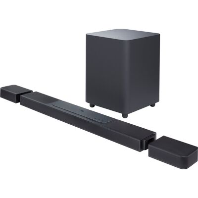 JBL - BAR 1300X 11.1.4-channel soundbar with detachable surround speakers - Black JBL - BAR 1300X 11.1.4-channel soundbar with detachable surround speakers - Black
