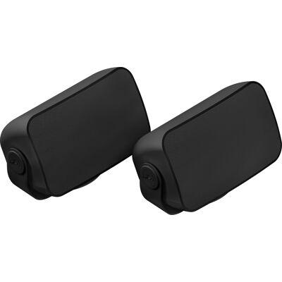 Sonos - Architectural 6-1/2" Passive 2-Way Outdoor Speakers (Pair) - Black Sonos - Architectural 6-1/2" Passive 2-Way Outdoor Speakers (Pair) - Black