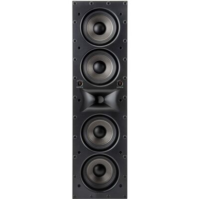 JBL - Studio 6 Quad-5.25" 2-Way In-Wall Speaker (Each) - Black JBL - Studio 6 Quad-5.25" 2-Way In-Wall Speaker (Each) - Black