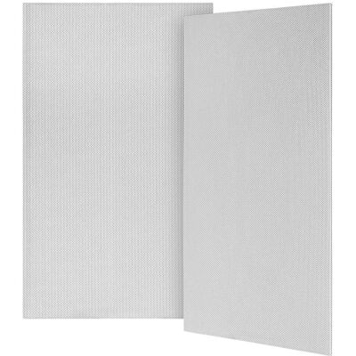 Sonance - VX8-GRILLE-NT - Visual Experience Series 8" Rectangle Grille Trimless for 8" In Wall Speakers (2-Pack) - Paintable White Sonance - VX8-GRILLE-NT - Visual Experience Series 8" Rectangle Grille Trimless for 8" In Wall Speakers (2-Pack) - Paintable White