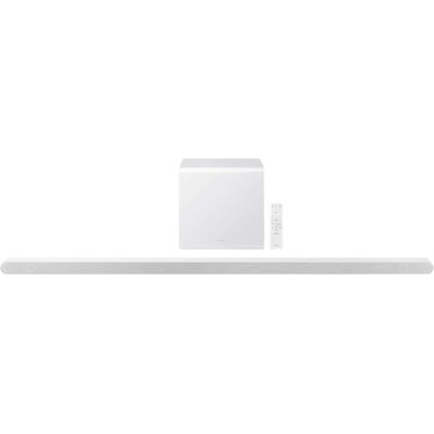 Samsung - HW-S801D 3.1.2 Channel Q-Series Ultra Slim Soundbar with Wireless Subwoofer, Dolby Atmos and Q-Symphony - White Samsung - HW-S801D 3.1.2 Channel Q-Series Ultra Slim Soundbar with Wireless Subwoofer, Dolby Atmos and Q-Symphony - White