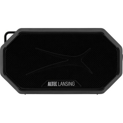 Altec Lansing - Bluetooth HydraMini 2.0 EverythingProof Portable Speaker - Black/Gray Altec Lansing - Bluetooth HydraMini 2.0 EverythingProof Portable Speaker - Black/Gray