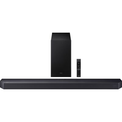 Samsung - Q-series HW-Q600F ATMOS 3.1.2 Ch Soundbar with Subwoofer - Titan Black Samsung - Q-series HW-Q600F ATMOS 3.1.2 Ch Soundbar with Subwoofer - Titan Black