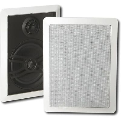 Yamaha - NS-IW470WH Natural Sound 6-1/2" 3-Way In-Wall Speakers (Pair) - White Yamaha - NS-IW470WH Natural Sound 6-1/2" 3-Way In-Wall Speakers (Pair) - White