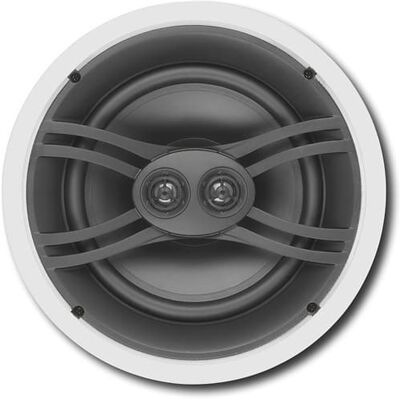 Yamaha - 8" 3-Way In-Ceiling Speakers (Pair) - White Yamaha - 8" 3-Way In-Ceiling Speakers (Pair) - White