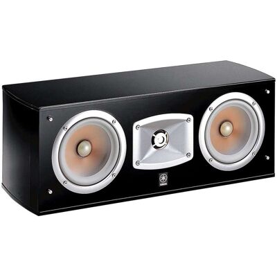 Yamaha - NS-C444 Center Channel Home Theater Speaker - Black Yamaha - NS-C444 Center Channel Home Theater Speaker - Black