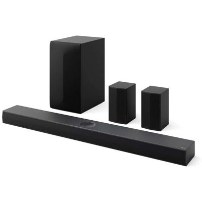 LG - 5.1.1-Channel S70TR Home Theater Soundbar with Wireless Subwoofer and Rear Speakers, Dolby Atmos, WOW Orchestra - Black LG - 5.1.1-Channel S70TR Home Theater Soundbar with Wireless Subwoofer and Rear Speakers, Dolby Atmos, WOW Orchestra - Black