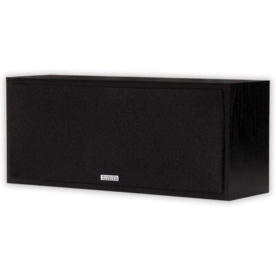 Acoustic Audio by Goldwood - Psc43 Dual 4" 2-Way Center Channel Loudspeaker 150 Watt - Black Acoustic Audio by Goldwood - Psc43 Dual 4" 2-Way Center Channel Loudspeaker 150 Watt - Black