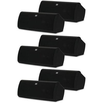 Acoustic Audio by Goldwood - AA40CB Indoor 3 Way Speakers Bookshelf 3 Pair Pack AA40CB-3PR - Black Acoustic Audio by Goldwood - AA40CB Indoor 3 Way Speakers Bookshelf 3 Pair Pack AA40CB-3PR - Black