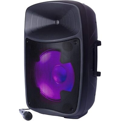 ION Audio - Ion Proglowultraxus Pro Glow Ultra High-power Portable Bluetooth Pa Speaker With Lights, Sonic Wide Audio - Black ION Audio - Ion Proglowultraxus Pro Glow Ultra High-power Portable Bluetooth Pa Speaker With Lights, Sonic Wide Audio - Black