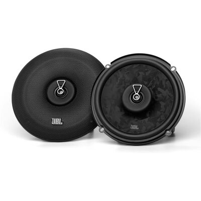 JBL - STAGE368F 6.5” 2-Way Coaxial Speaker No Grille - Black/Gray JBL - STAGE368F 6.5” 2-Way Coaxial Speaker No Grille - Black/Gray