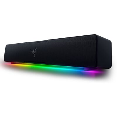 Razer - Leviathan V2 X 2.0 Bluetooth Gaming Speaker with RGB Lighting (1-Piece) - Black Razer - Leviathan V2 X 2.0 Bluetooth Gaming Speaker with RGB Lighting (1-Piece) - Black