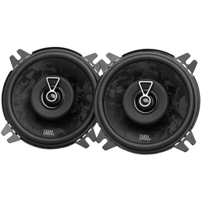 JBL - STAGE348F 4” 2-Way Coaxial Speaker No Grille - Black/Gray JBL - STAGE348F 4” 2-Way Coaxial Speaker No Grille - Black/Gray