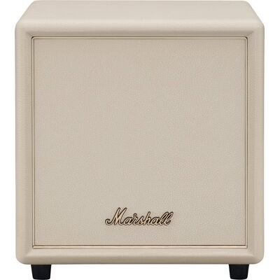 Marshall - Heston Sub 200 Subwoofer with Deep Bass and Bluetooth LE Connectivity for TV / Movies / Music - Cream Marshall - Heston Sub 200 Subwoofer with Deep Bass and Bluetooth LE Connectivity for TV / Movies / Music - Cream