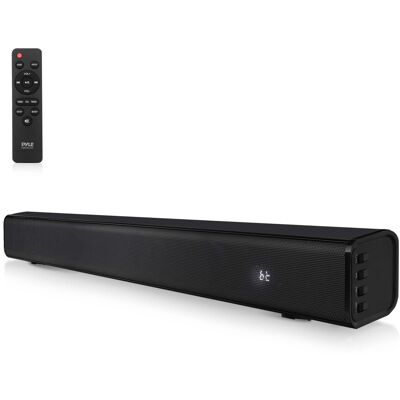 Pyle - Home Theater Soundbar Speaker - Wave Base Pyle - Home Theater Soundbar Speaker - Wave Base