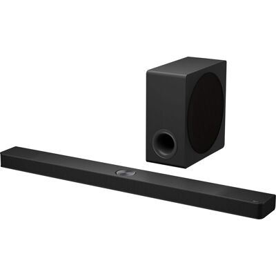 LG - 5.1.3-Channel S90TY Soundbar with Wireless Subwoofer, Dolby Atmos, WOW Orchestra - Black LG - 5.1.3-Channel S90TY Soundbar with Wireless Subwoofer, Dolby Atmos, WOW Orchestra - Black