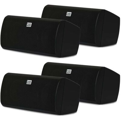 Acoustic Audio by Goldwood - AA35CB Indoor 3 Way Speakers Bookshelf 2 Pair Pack AA35CB-2PR - Black Acoustic Audio by Goldwood - AA35CB Indoor 3 Way Speakers Bookshelf 2 Pair Pack AA35CB-2PR - Black