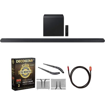 Samsung - Ultra-slim 3.1.2ch Wireless Dolby ATMOS Soundbar 2024 + 26 Month Protection Pack Samsung - Ultra-slim 3.1.2ch Wireless Dolby ATMOS Soundbar 2024 + 26 Month Protection Pack