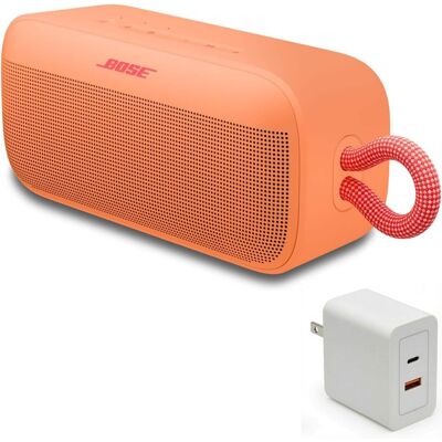 Bundle - Bose - SoundLink Plus Portable Bluetooth Speaker with Fast Charger, Wireless - Sunset Peach Bundle - Bose - SoundLink Plus Portable Bluetooth Speaker with Fast Charger, Wireless - Sunset Peach