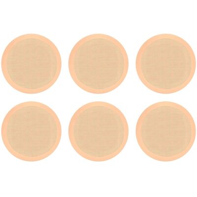 Pyle - 200W 6.5" Flush In Wall/In Ceiling Speakers Spring-Loaded Terminals, 3 Pair Pyle - 200W 6.5" Flush In Wall/In Ceiling Speakers Spring-Loaded Terminals, 3 Pair
