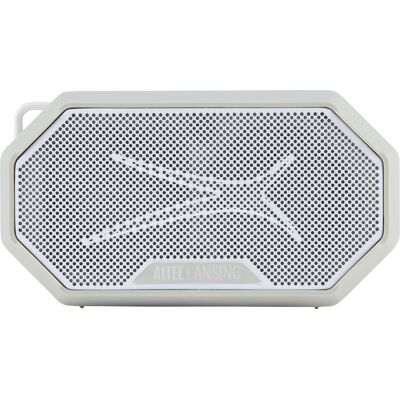 Altec Lansing - Bluetooth HydraMini 2.0 EverythingProof Portable Speaker - Gray/White Altec Lansing - Bluetooth HydraMini 2.0 EverythingProof Portable Speaker - Gray/White