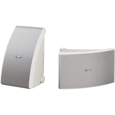 Yamaha - NS-AW392 All-Weather 2-Way Outdoor Speakers - Pair - White Yamaha - NS-AW392 All-Weather 2-Way Outdoor Speakers - Pair - White