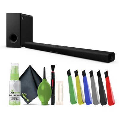 Yamaha - True X Bar 50A 280W 2.1.2-Channel Dolby Atmos Sound Bar System Bundle Yamaha - True X Bar 50A 280W 2.1.2-Channel Dolby Atmos Sound Bar System Bundle