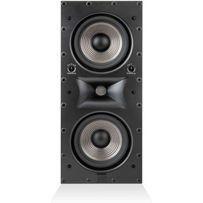 JBL - Studio 6 Dual-8" 2-Way In-Wall Speaker - Black JBL - Studio 6 Dual-8" 2-Way In-Wall Speaker - Black