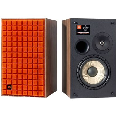 JBL - L82 Classic MKII Bookshelf Speakers - Pair - Orange JBL - L82 Classic MKII Bookshelf Speakers - Pair - Orange