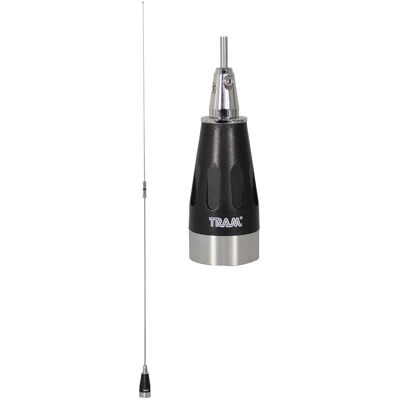 Tram - 136 MHz to 174 MHz Pretuned Gain Antenna - Stainless Steel Tram - 136 MHz to 174 MHz Pretuned Gain Antenna - Stainless Steel