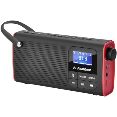 Avantree - SP850 – Portable 3-in-1 FM Radio with Bluetooth Speaker & SD Card MP3 Player Avantree - SP850 – Portable 3-in-1 FM Radio with Bluetooth Speaker & SD Card MP3 Player