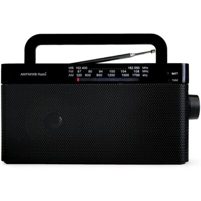 Emerson - AM/FM/WB Radio - Black Emerson - AM/FM/WB Radio - Black