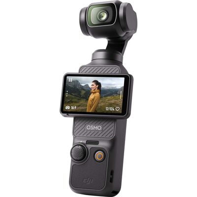 DJI - Osmo Pocket 3 3-Axis Stabilized 4K Handheld Camera with Rotatable Touchscreen - Gray DJI - Osmo Pocket 3 3-Axis Stabilized 4K Handheld Camera with Rotatable Touchscreen - Gray